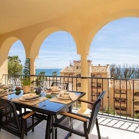 Panoramic Sea Views And Direct Access To The Beach From The Community In Torrenueva Apartment มาลากา ภายนอก รูปภาพ