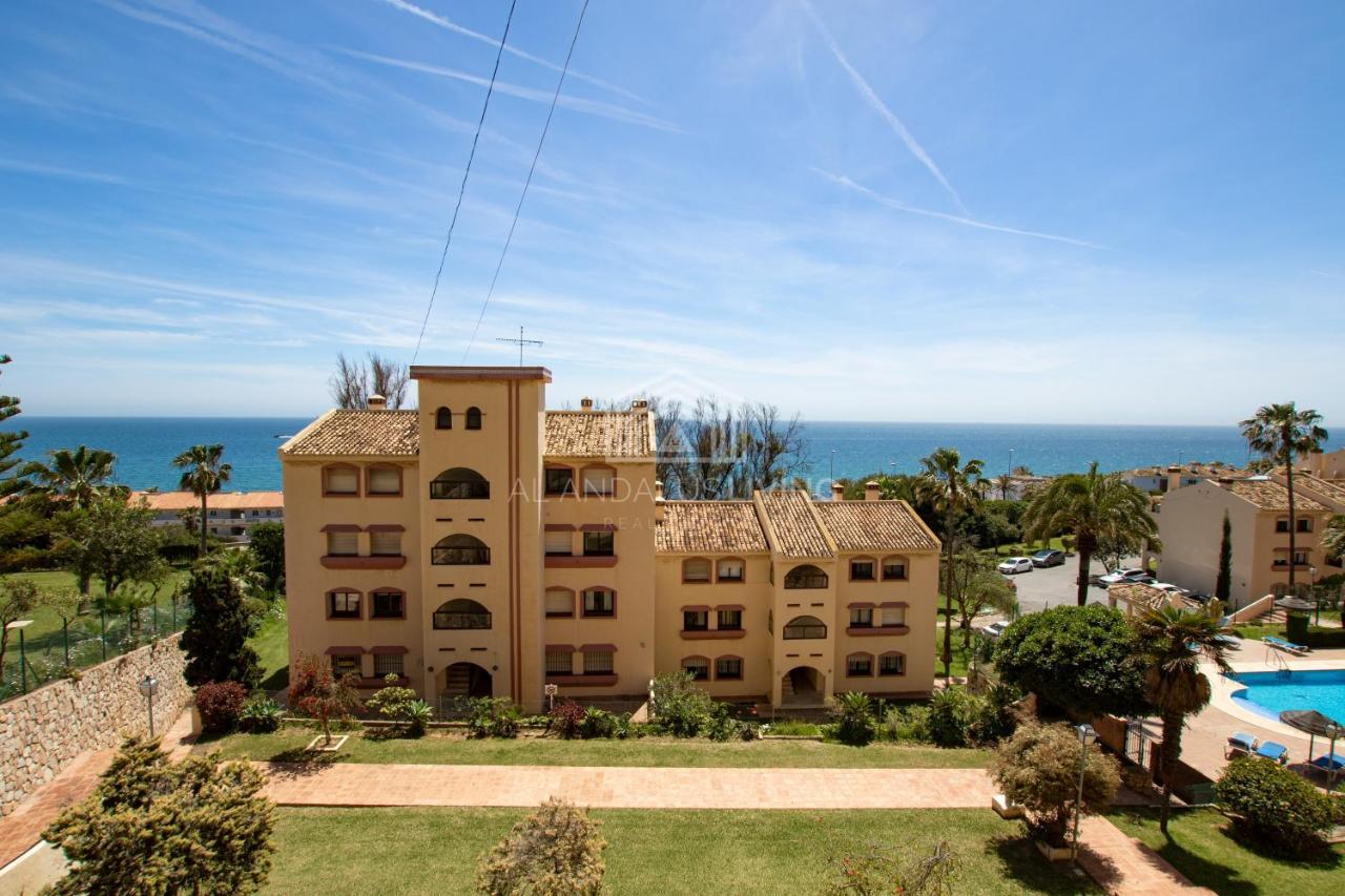 Panoramic Sea Views And Direct Access To The Beach From The Community In Torrenueva Apartment มาลากา ภายนอก รูปภาพ